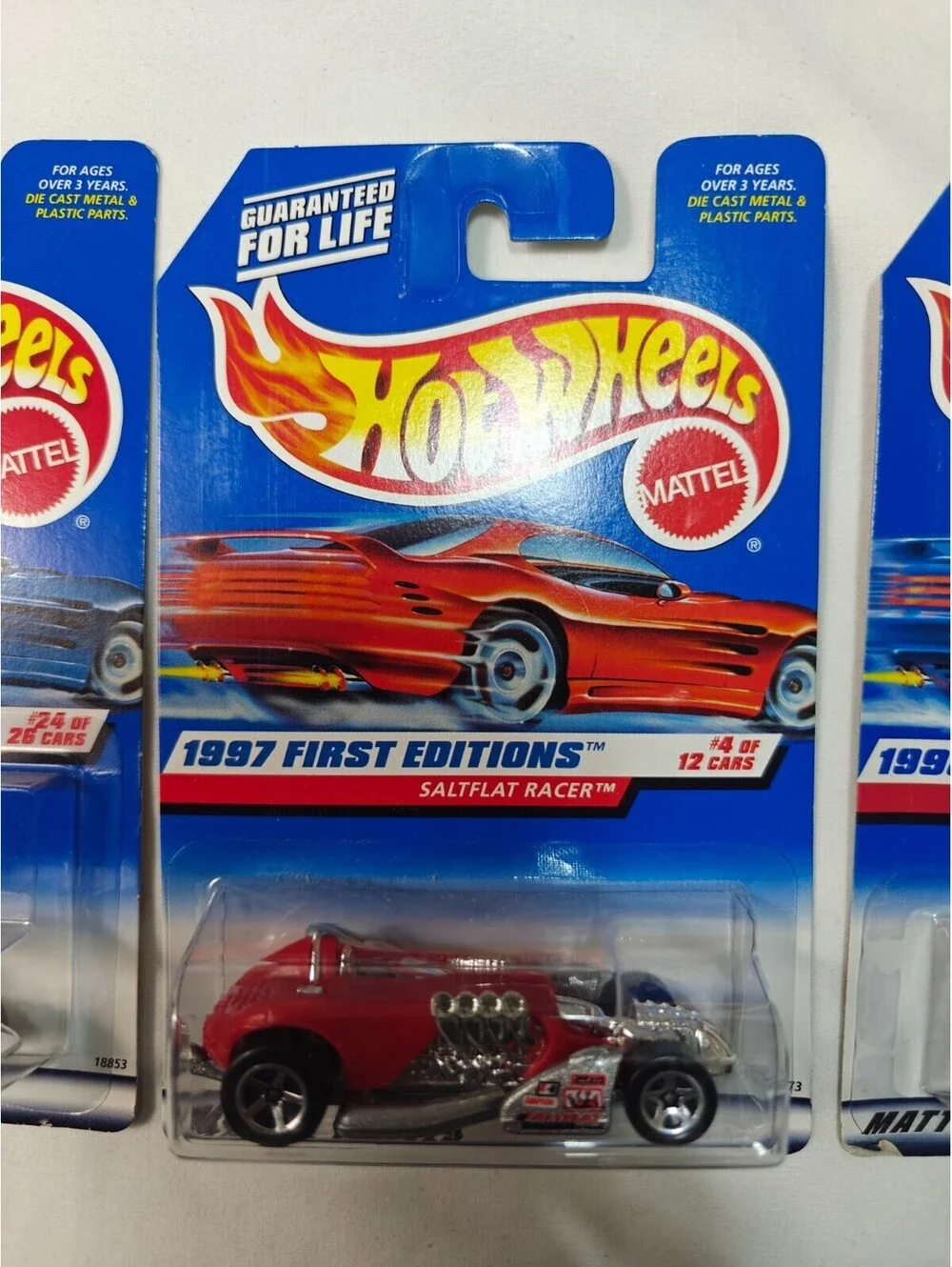 Vintage Hot Wheels Lot of 4 1997-1999 First Editions Sealed Mattel